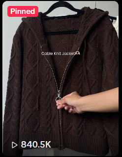 KnitMe TikTok post thumbnail